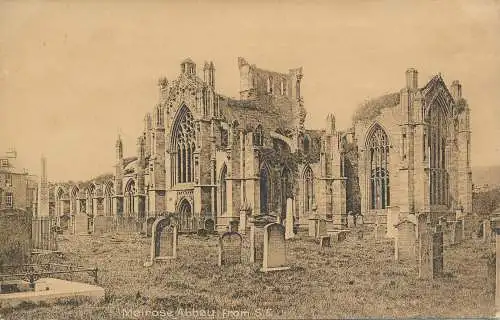 PC65089 Melrose Abbey aus S.E.H.D. Kapuze