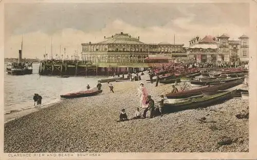 PC65836 Clarence Pier und Strand. Southsea