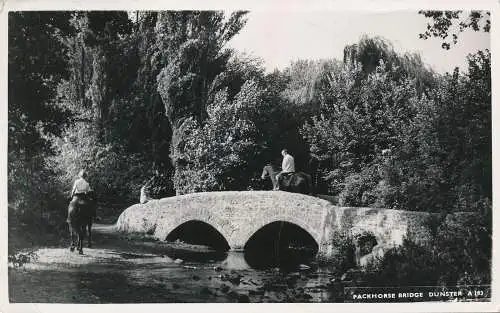 PC63969 Packhorse Bridge. Dunster. Blackmore