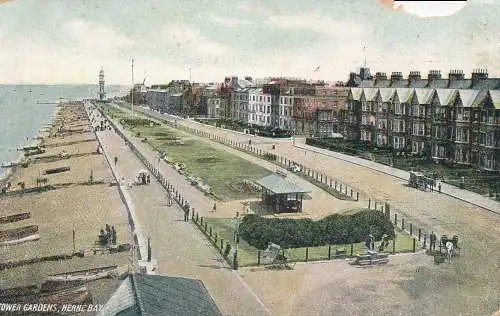 PC65986 Tower Gardens. Herne Bay. Percy. E. Iggulden