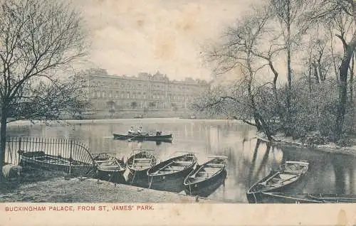 PC65966 Buckingham Palace aus St. James Park. A.G. Taylor