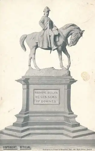 PC64682 Redvers Buller. Das Denkmal. Noake und Boughton