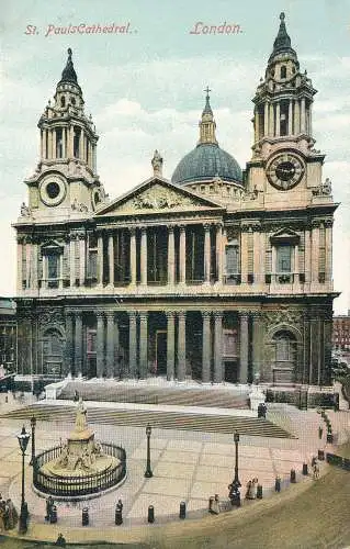 PC65395 St. Pauls Kathedrale. London