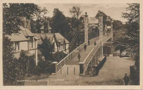 PC64270 Hängebrücke. Chester