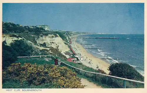 PC65225 West Cliff. Bournemouth. Dearden und Wade. Sunny South