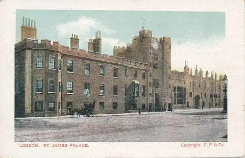 PC65653 London. St. James Palace. F.F. und Co