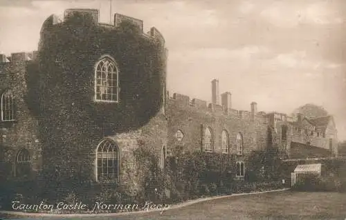 PC65948 Taunton Castle. Norman Keep. Frith. Nr. 48718