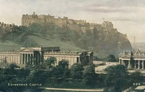 PC64693 Edinburgh Castle. Francis Caird Inglis