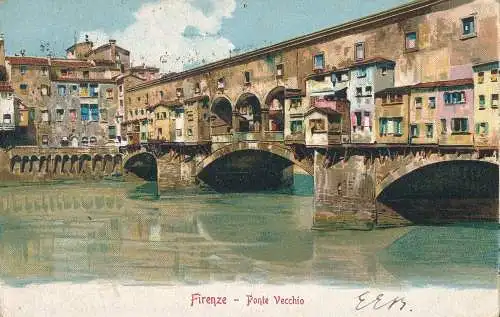 PC63686 Florenz. Alte Brücke. B. Hopkins