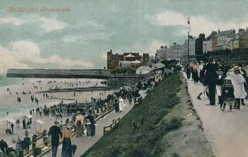 PC65633 Bridlington Promenade. Valentinstag