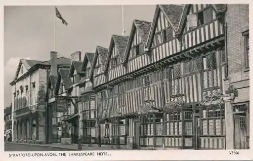 PC65569 Stratford Upon Avon. Das Shakespeare Hotel. Photochrom