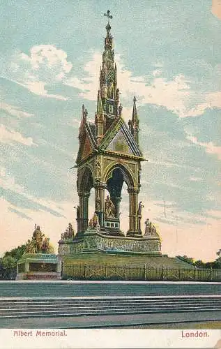 PC66078 Albert Memorial. London