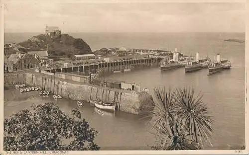 PC65634 Der Pier und Lantern Hill. Ilfracombe. Nr. 24185