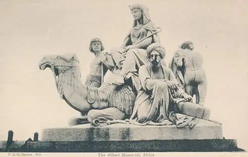 PC65554 Das Albert Memorial. Afrika. F.G.O. Stuart