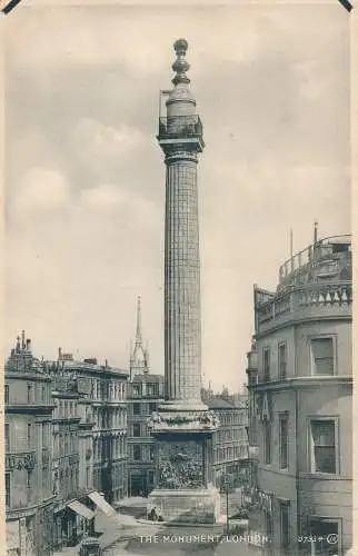 PC64717 Das Denkmal. London. Valentinstag. Bromotyp