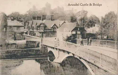 PC66000 Schloss und Brücke Arundel. R.B.W