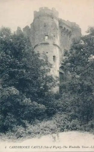 PC63613 Carisbrooke Castle. Der Woodville Tower. LL. Nr. 4