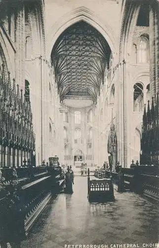 PC64416 Peterborough Cathedral Choir. T.L. Barrett