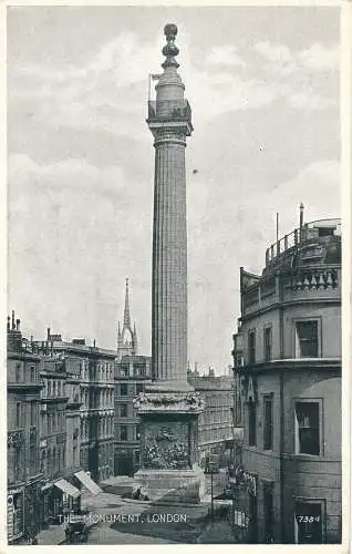 PC64722 Das Denkmal. London. Valentinstag. Silber