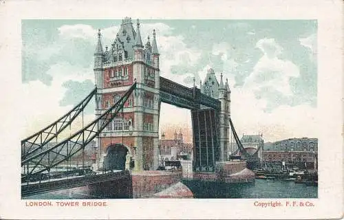 PC65650 London. Turmbrücke. F.F. und Co