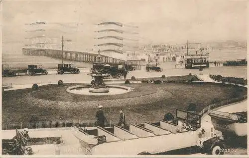 PC66721 Grand Pier. Weston Super Mare. 1928