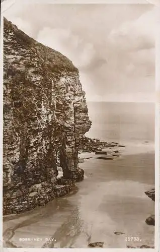 PC66527 Bossiney Bay. Valentinstag. RP. 1949