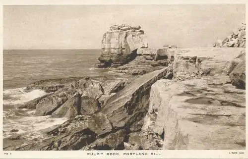 PC63717 Pulpit Rock. Portland Bill. Tuck