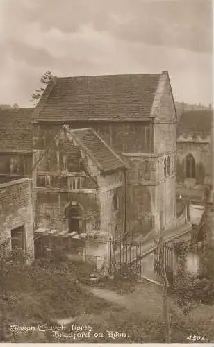 PC63773 Sächsische Kirche. Norden. Bradford auf Avon. Nr. 4505