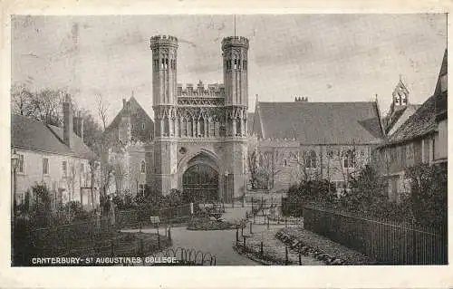 PC67160 Canterbury. St. Augustines College. 1912