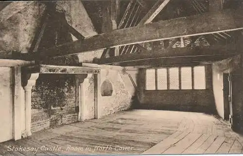 PC66845 Stokesay Castle. Zimmer im Nordturm. Frith. Nr. 62491
