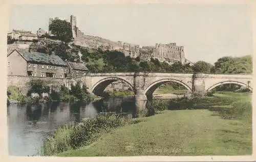 PC66180 Die alte Brücke und das Schloss. Richmond. M. und L. National