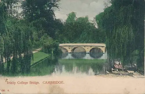 PC66415 Trinity College Bridge. Cambridge. Hartmann