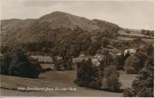 PC66934 Grabhurst aus Dunster Park. Sweetman. Sonnenschein. Nr. 5909. RP