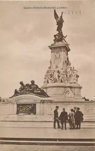 PC63555 Queen Victoria Memorial. London. 1938