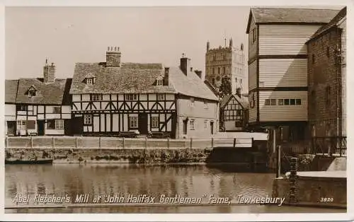 PC66226 Abel Fletchers Mill of John Halifax Gentleman Fame. Tewkesbury. Foto Pr