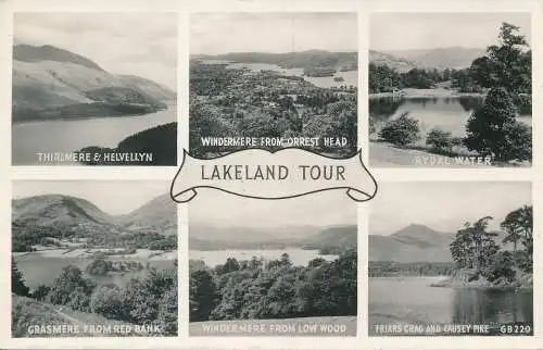 PC67128 Lakeland Tour. H. Webster. RP. 1960