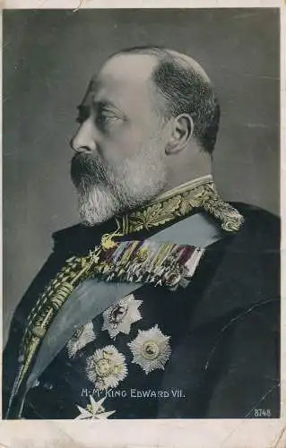 PC63891 H.M. König Edward VII. Rotophot. 1904