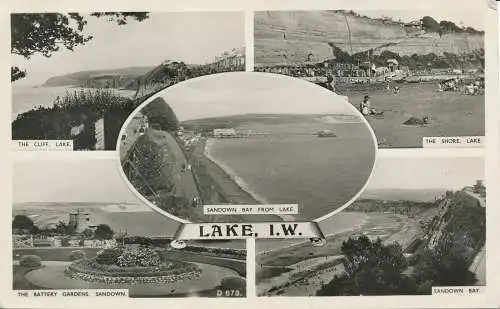 PC66577 Lake. I.W. Multi View. Dean. Die Bucht. 1960