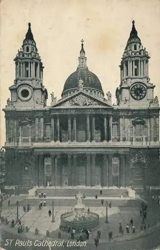 PC66596 St. Pauls Kathedrale. London. Klassisch