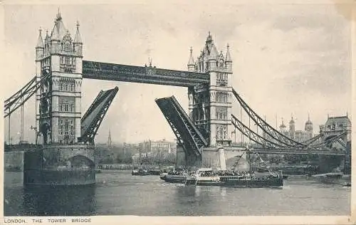 PC66397 London. Die Turmbrücke. Photochrom