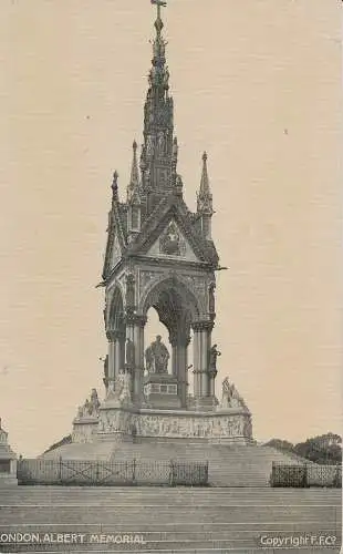 PC64888 London. Albert Memorial. F.F. und Co