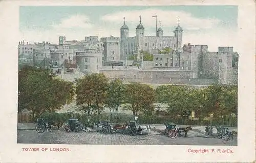 PC63861 Tower of London. F.F. und Co