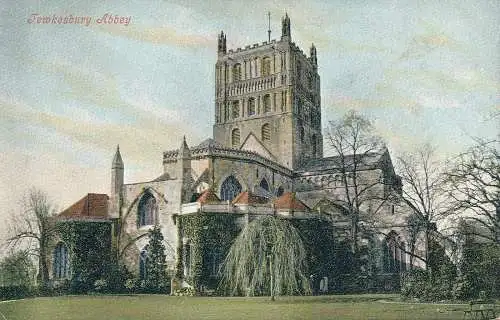 PC64938 Tewkesbury Abbey. Valentinstag