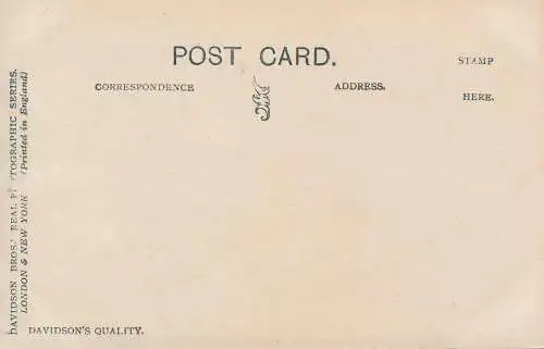 PC63842 Das senegalesische Dorf. Die Franco British Exhibition. Davidson Bros. RP