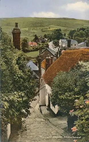 PC67130 Kirchenstufen. Minehead. Blackmore. 1965