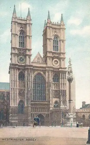 PC64825 Westminster Abbey. E.B. Horwood