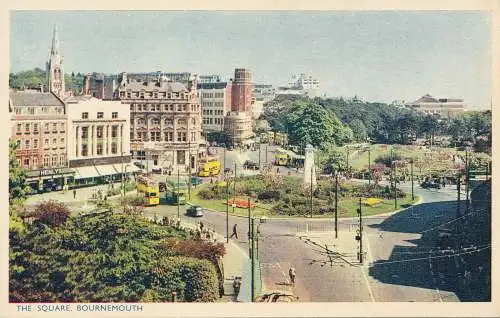 PC66318 Das Quadrat. Bournemouth. Dearden und Wade. Sunny South