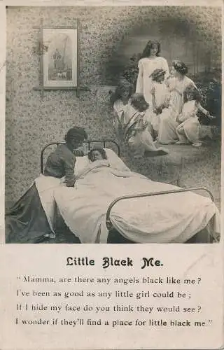 PC67071 Little Black Me. Bamforth