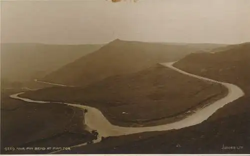 PC63923 Haarnadelbiegung am Mam Tor. Judges Ltd. Nr. 9259