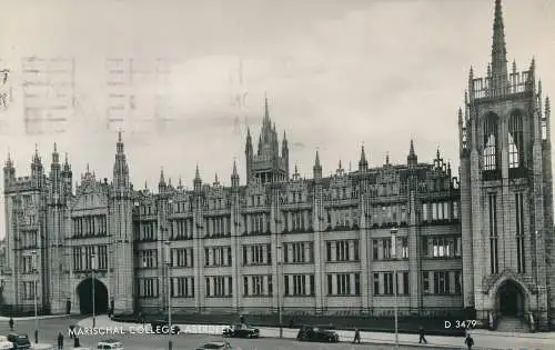 PC67154 Marischal College. Aberdeen. Valentinstag. RP. 1962